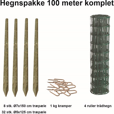 HORTUS luksus havehegnspakke grøn