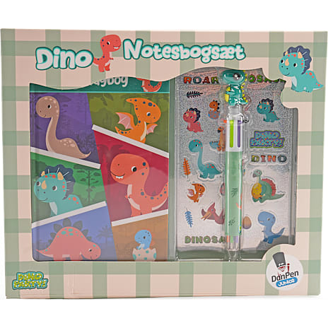 DanPen Junior Play Notebog Farvesæt Dino