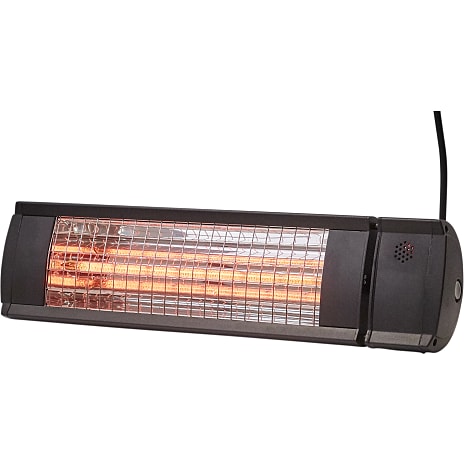 Heat1 Eco High-Line Terrassevarmer 2000W - sort