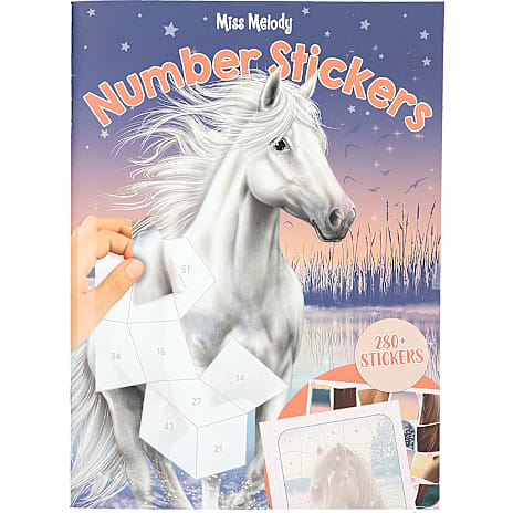 Miss Melody Stickerbog Hest