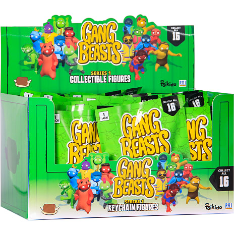 Gang Beasts Figurnøglering
