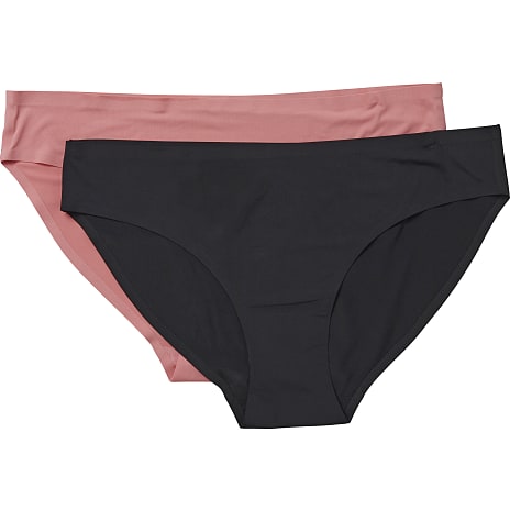 VRS Dame 2-pak Tai Trusser Str. S Sort/Pink