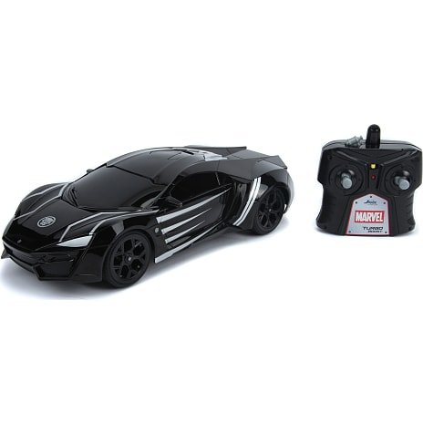 Jada Marvel Black Panther Lykan Hypersport fjernstyret bil
