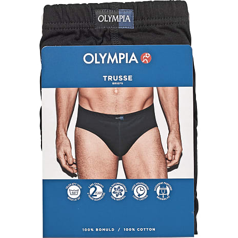 Olympia herre trusse str. M - sort 1 stk.