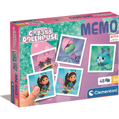 Clementoni Gabbys Dollhouse Memo