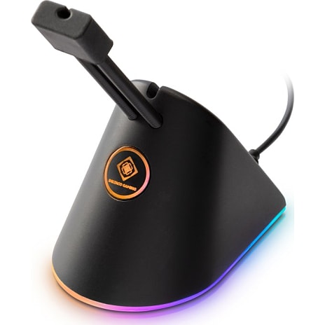 Deltaco GAM-044-RGB Museledningsholder Sort