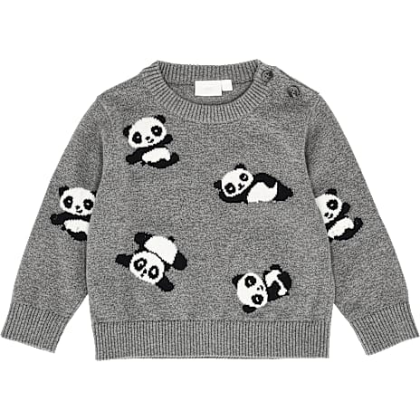 VRS Baby Striktrøje Str. 98 Grå