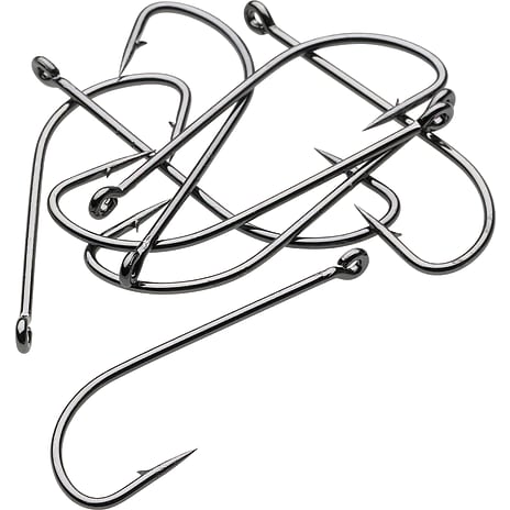Kinetic long shank single hook 1 stk.