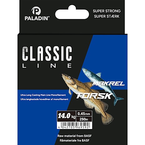 Paladin CLASSIC Mono Fiskeline Fluorgul