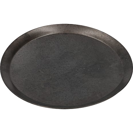Jul Dekorationsfad Zink 35 cm Sølvfarvet