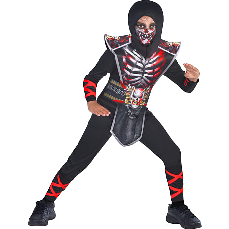 Halloween Ninja Kostume Str. 140