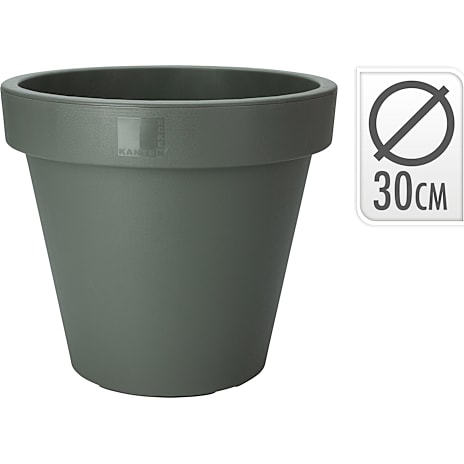 Karlstad Plastikkrukke Grøn Ø 30 cm
