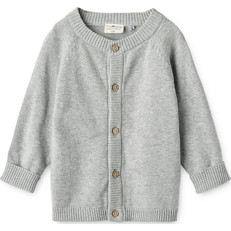 Tiny One Baby Cardigan Str. 68 Grå