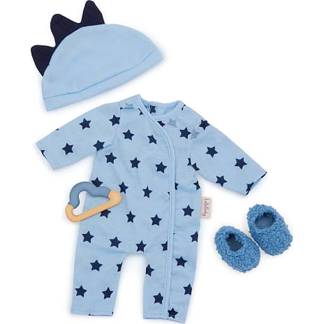 Lullababy Dukke Sparkedragt Blå