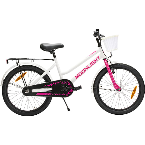 PUCH Moonlight Børnecykel 20" Hvid/Pink