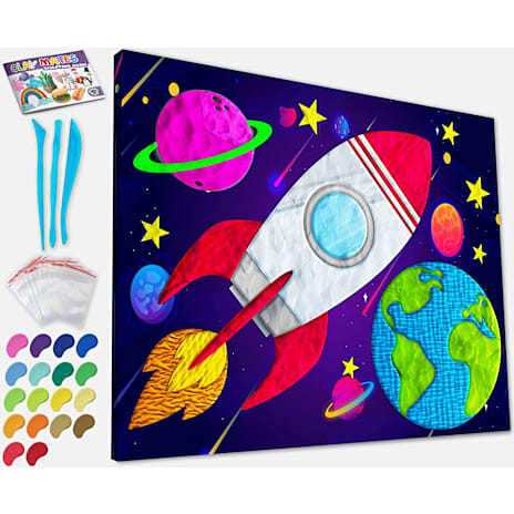 Splat Planet Clay painting