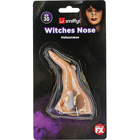 Halloween Heksenæse Beige