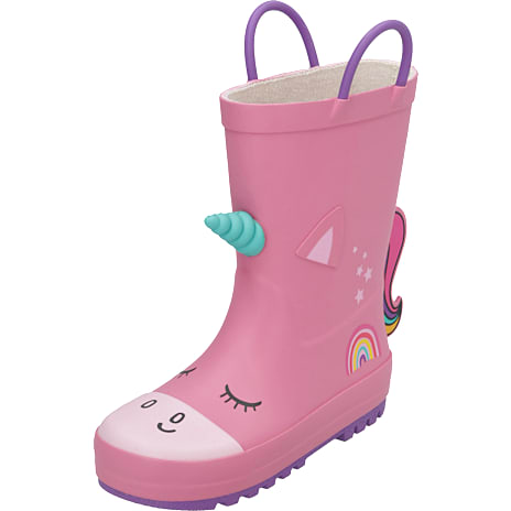 VRS Børne Gummistøvler Unicorn Pink