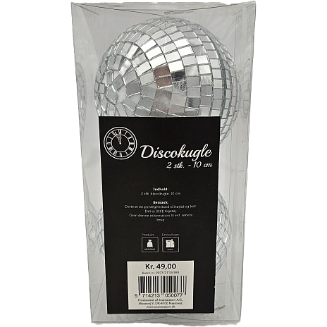 Diskokugler Diameter 10 cm 2-pak