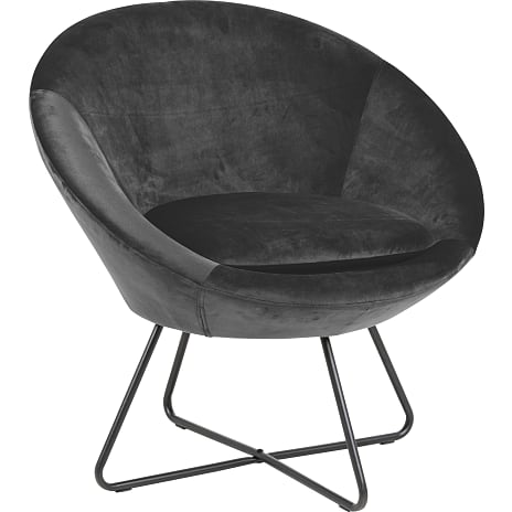 AC Design Furniture Center Loungestol Mørkegrå