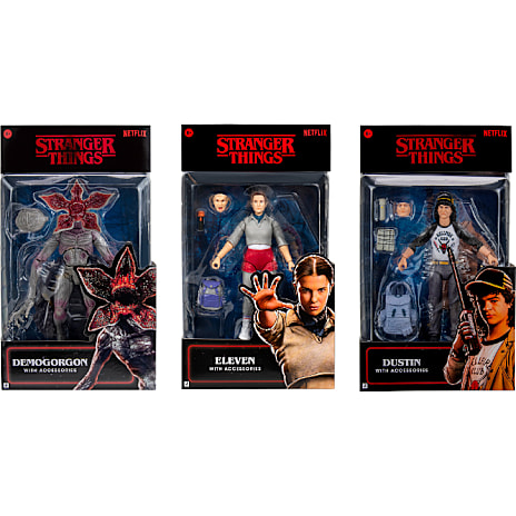 Stranger Things Upside Down Figur 7,5 cm Assorteret