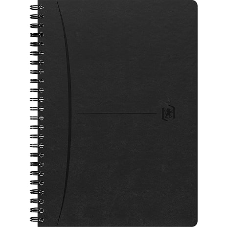 Oxford Signature A5 Notesbog Sort