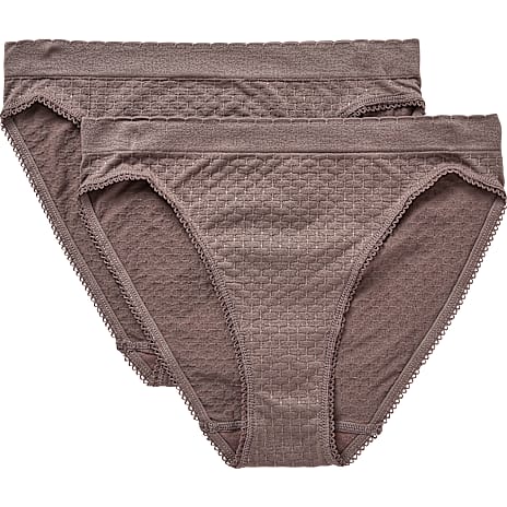 VRS Dame 2-pak Tai Trusser Str. M/L Brun