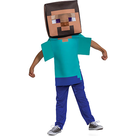 Minecraft Adaptive Udklædning Steve Str. 10-12 År