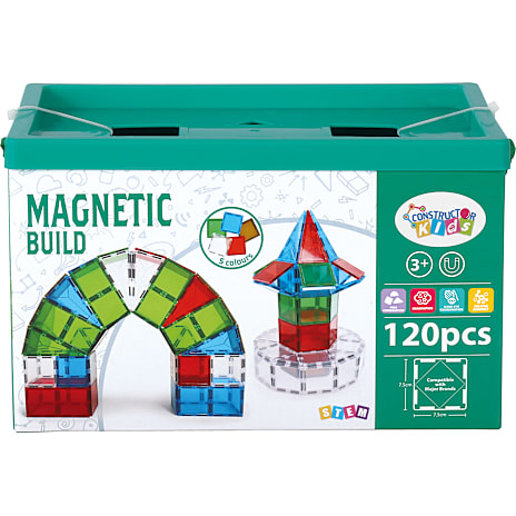 Constructor Kids Magnetisk Byggesæt 120 Dele