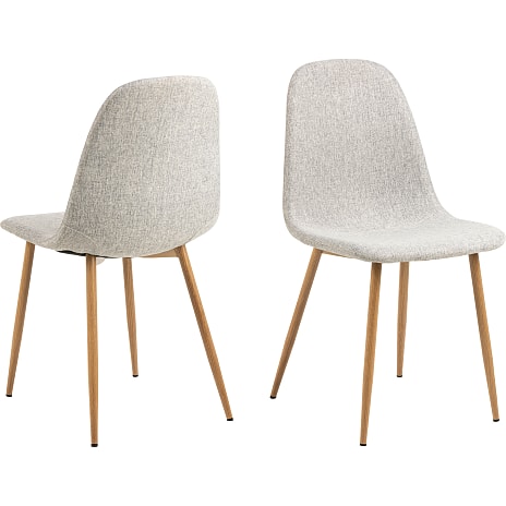AC Design Furniture Celia spisebordsstol - lysegrå