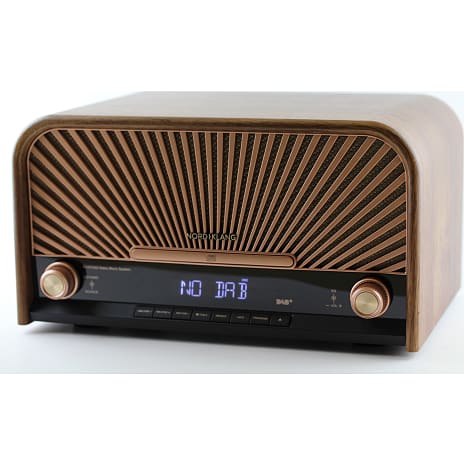 fritaget Quilt Menstruation Nordklang R-HIFI350 DAB+/FM retro radio med CD og bluetooth | Køb på føtex. dk!