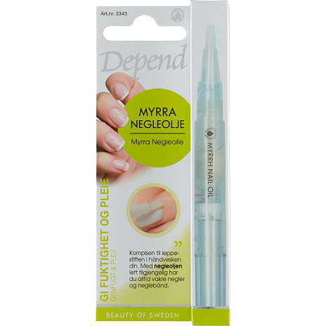 Depend Negleolie Pen med Myrra