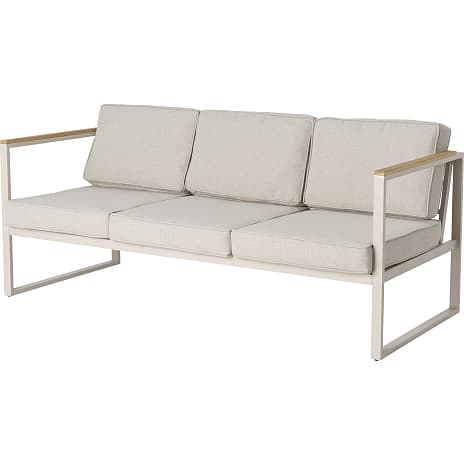 Ohio 3-Personers Loungesofa Sandy Grey