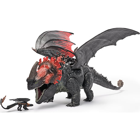 Dragons Movie Red Death Chomping Rampage