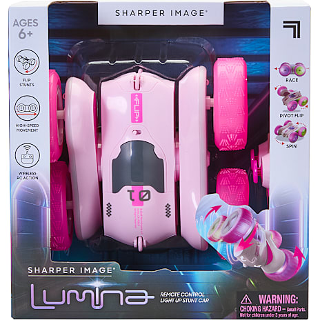 SHARPER IMAGE Fjernstyret bil- Flip stunt LED- LUMINA 1 stk.