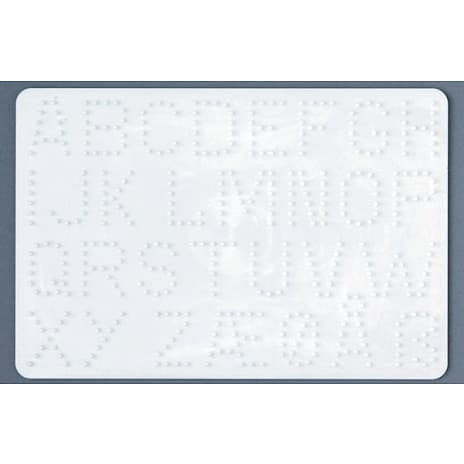 Hama Stiftplade Bogstaver
