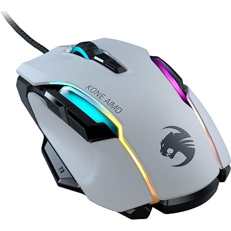 ROCCAT Kone AIMO computermus USB hvid