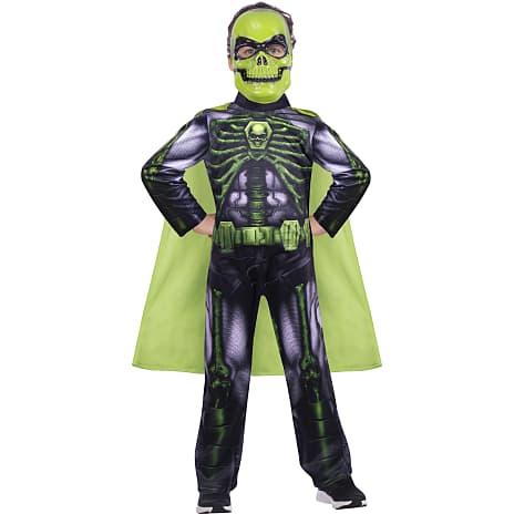 Halloween Superhelte Skeletkostume Str. 116