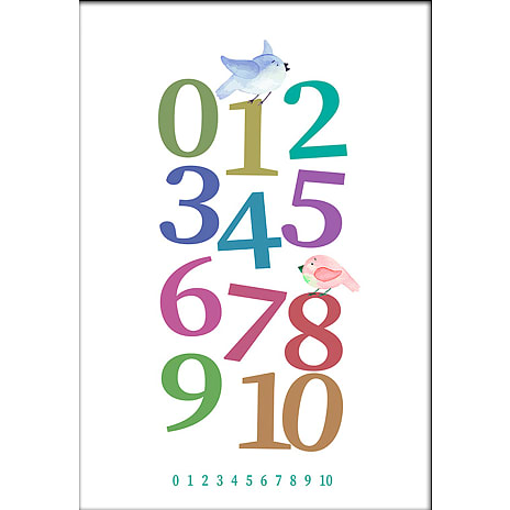 Salling Plakat med sort ramme 21 x 29,7 cm