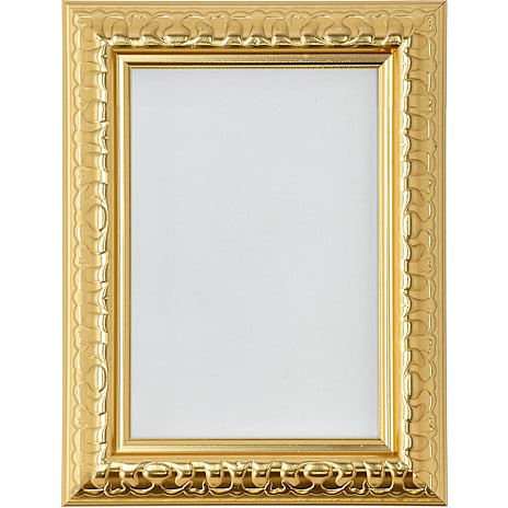 Basis Ramme med antikt udtryk i guldfarve - 13x18 cm 1 stk.