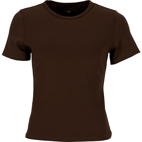 VRS Dame Sports T-shirt Med BH Str. 2XL Brun