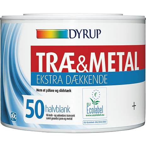 Dyrup Træ & Metal Maling Ekstra Dækkende Base 10
