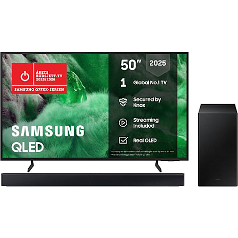 Samsung 50" TV TQ50Q7F2 + HW-C440 Soundbar