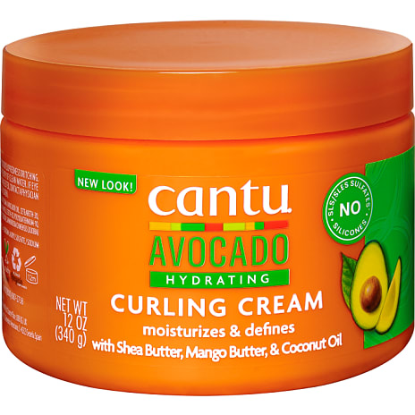 Cantu Krøllecreme med Avocado, Sheasmør, Mangosmør og Kokosolie