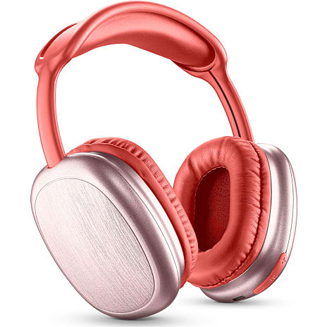 Music Sound Maxi 2 Trådløse On-Ear Høretelefoner Rød