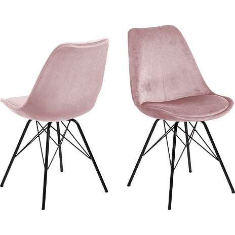 AC Design Furniture Eris Spisebordsstol Rosa Velour