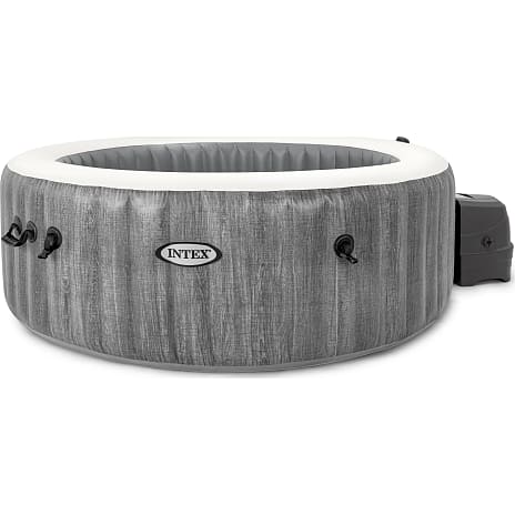 Intex PureSpa Grey Wood Lux Set 77" x 28"