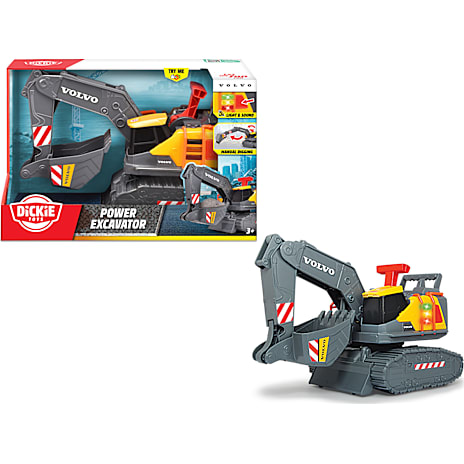 Dickie Volvo Power Gravemaskine 30 cm