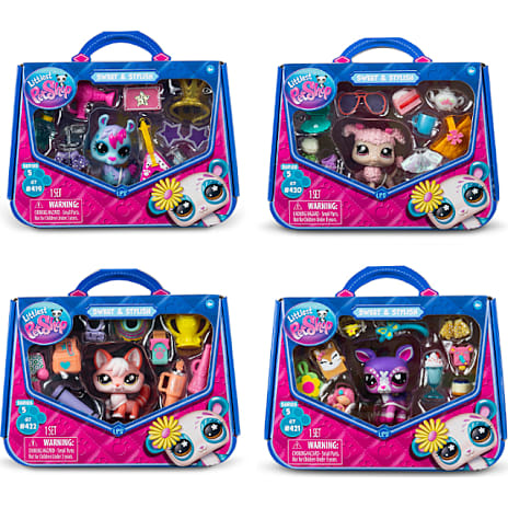Littlest Pet Shop Sweet & Stylish Legesæt Assorteret