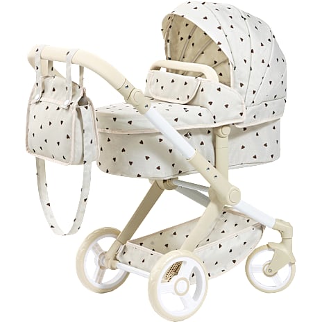 Mami Baby Dukkevogn med Hjerter